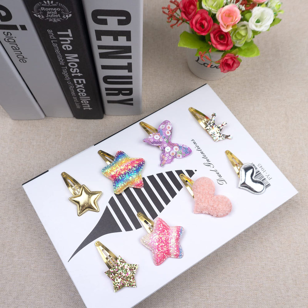Pinzas Gingbiss corona de metal, perfecto para looks festivos