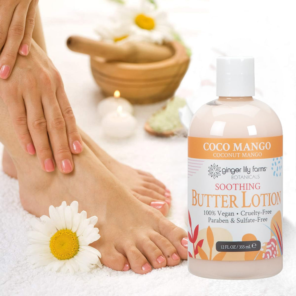 Ginger Lily Farms Botanicals Coco Mango, envase de 355 ml para uso diario