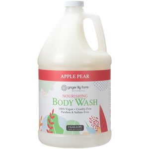 Ginger Lily Farms Botanicals Gel Ducha Nutritivo Manzana Pera: hidrata la piel.