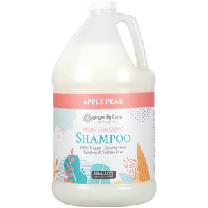 Botella frontal de Ginger Lily Farms Botanicals Shampoo, hidratación para todo tipo de cabello.
