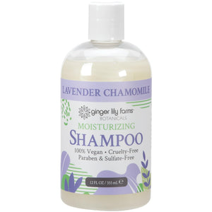 Ginger Lily Farms Botanicals Shampoo Lavanda Camomila, aroma relajante para la rutina de lavado