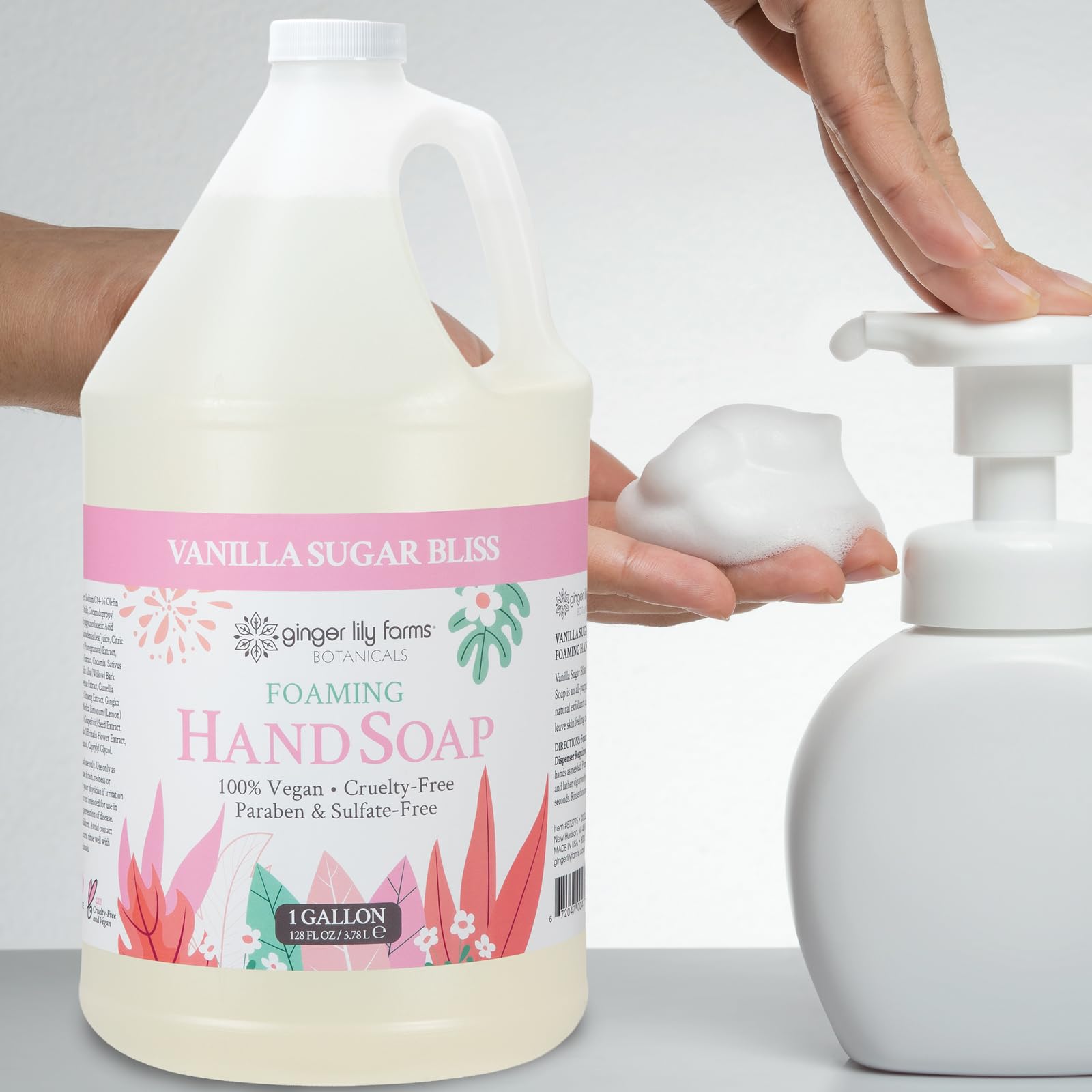 Ginger Lily Farms Botanicals uso recomendado en vestidores y hoteles