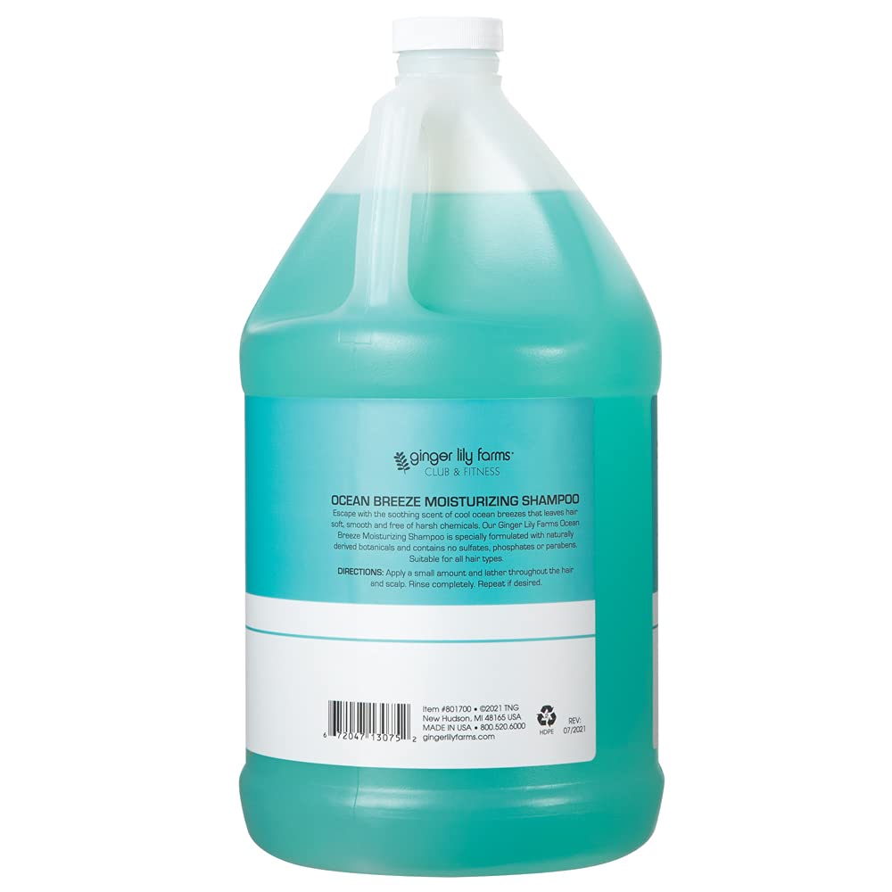 Ginger Lily Farms Champú con ingredientes naturales para cuidar el cabello.