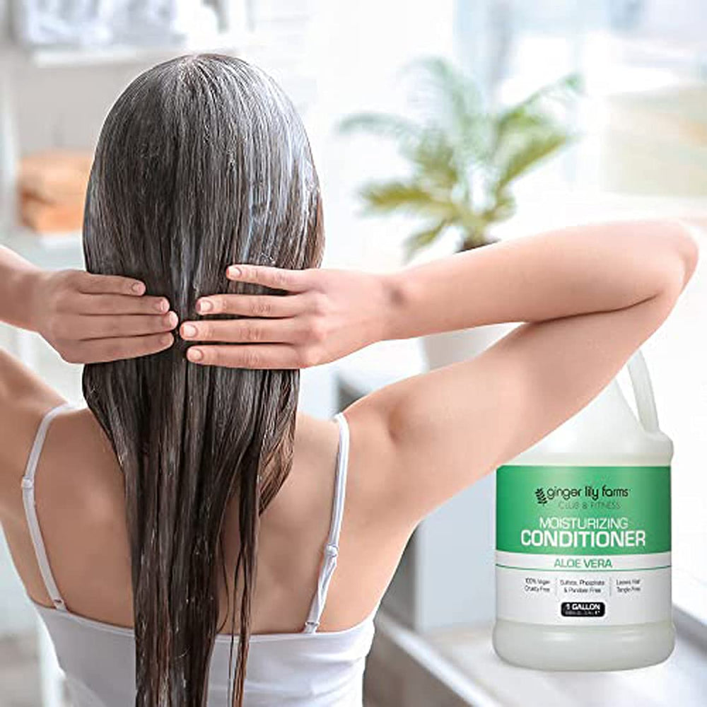 Ginger Lily Farms Club & Fitness cabello brillante tras cada lavado.