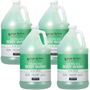 Ginger Lily Farms Club & Fitness: botella-derrame para limpieza suave tras entrenar