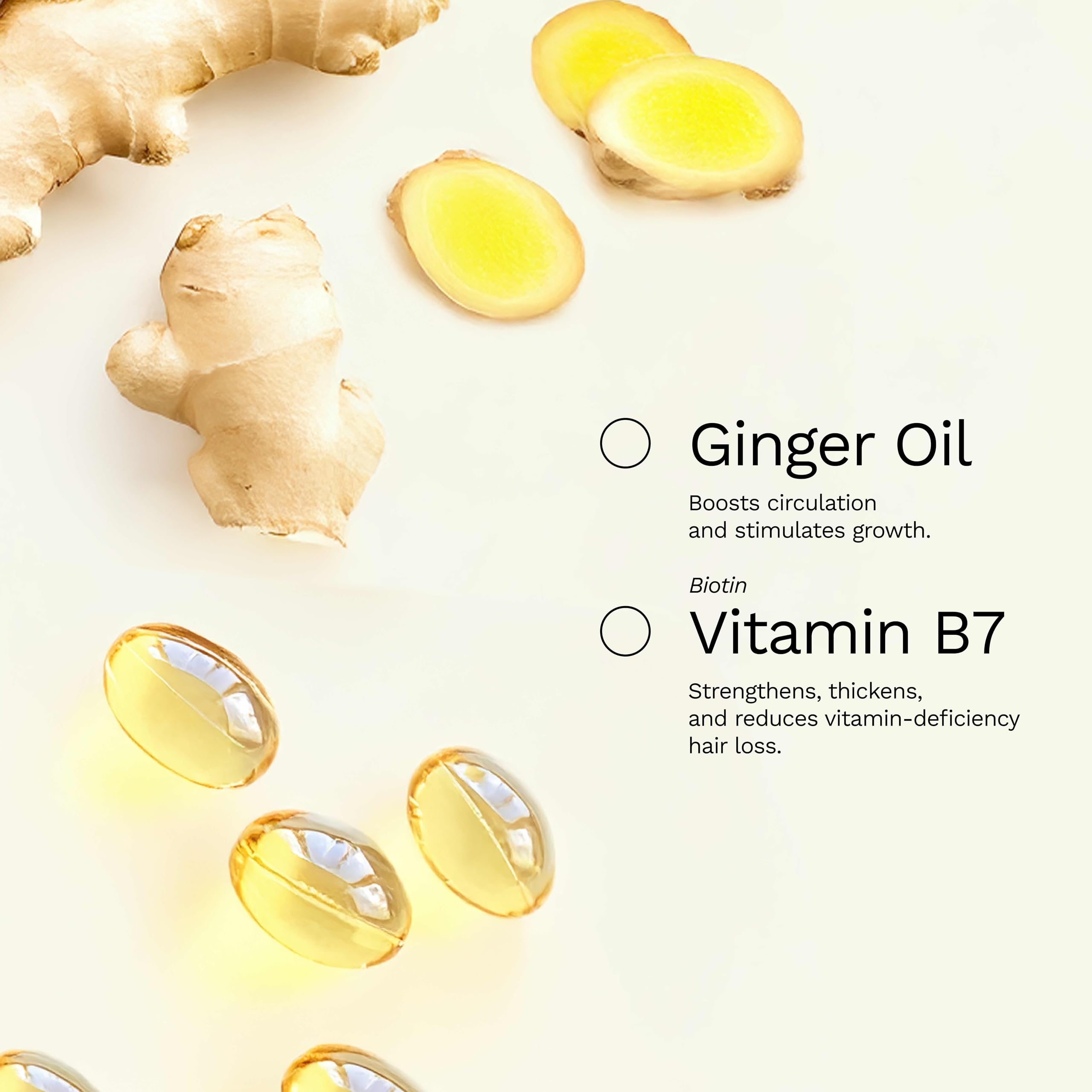 Ginger Milk Natural Care aplicación en cuero cabelludo para nutrición profunda.