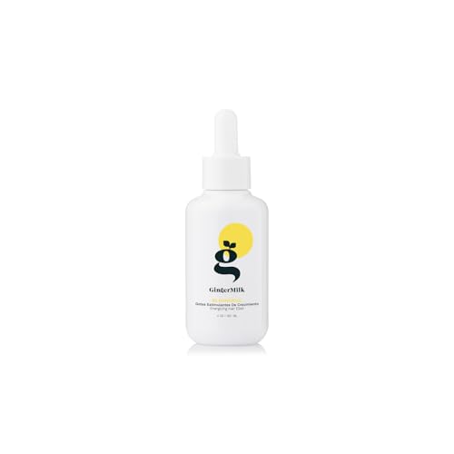 Ginger Milk Natural Care cuentagotas preciso para aplicación en cuero cabelludo.