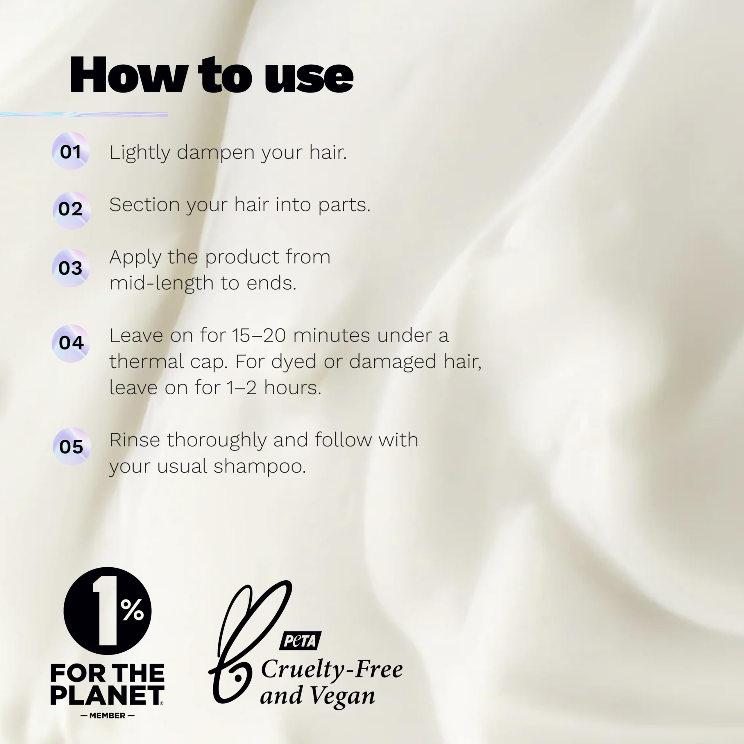 Ginger Milk Pre-Lavado: resultados-tras-uso ofrecen brillo y suavidad.