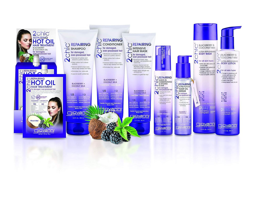 GIOVANNI 2chic Elixir ayuda a desenredar cabellos difíciles