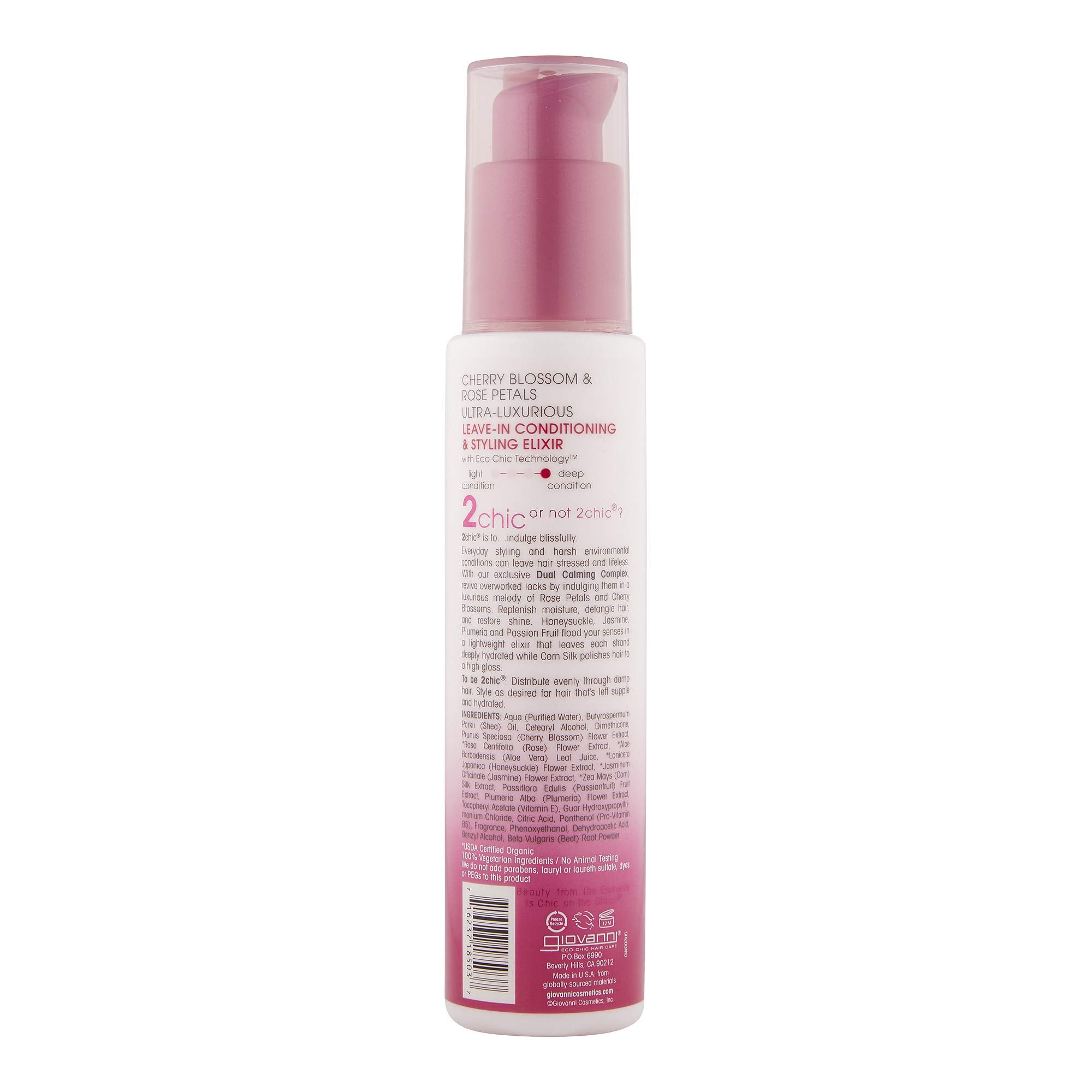 Giovanni 2chic Elixir, vegano y cruelty-free