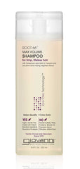 Champú Giovanni Cosmetics Ec Root 66 en botella, limpieza suave para cabello diario.