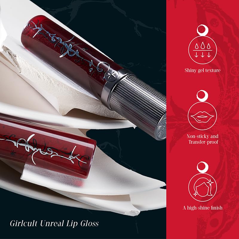 GIRLCULT Acabado Brillante sin residuo blanco: brillo limpio en cualquier ocasión.