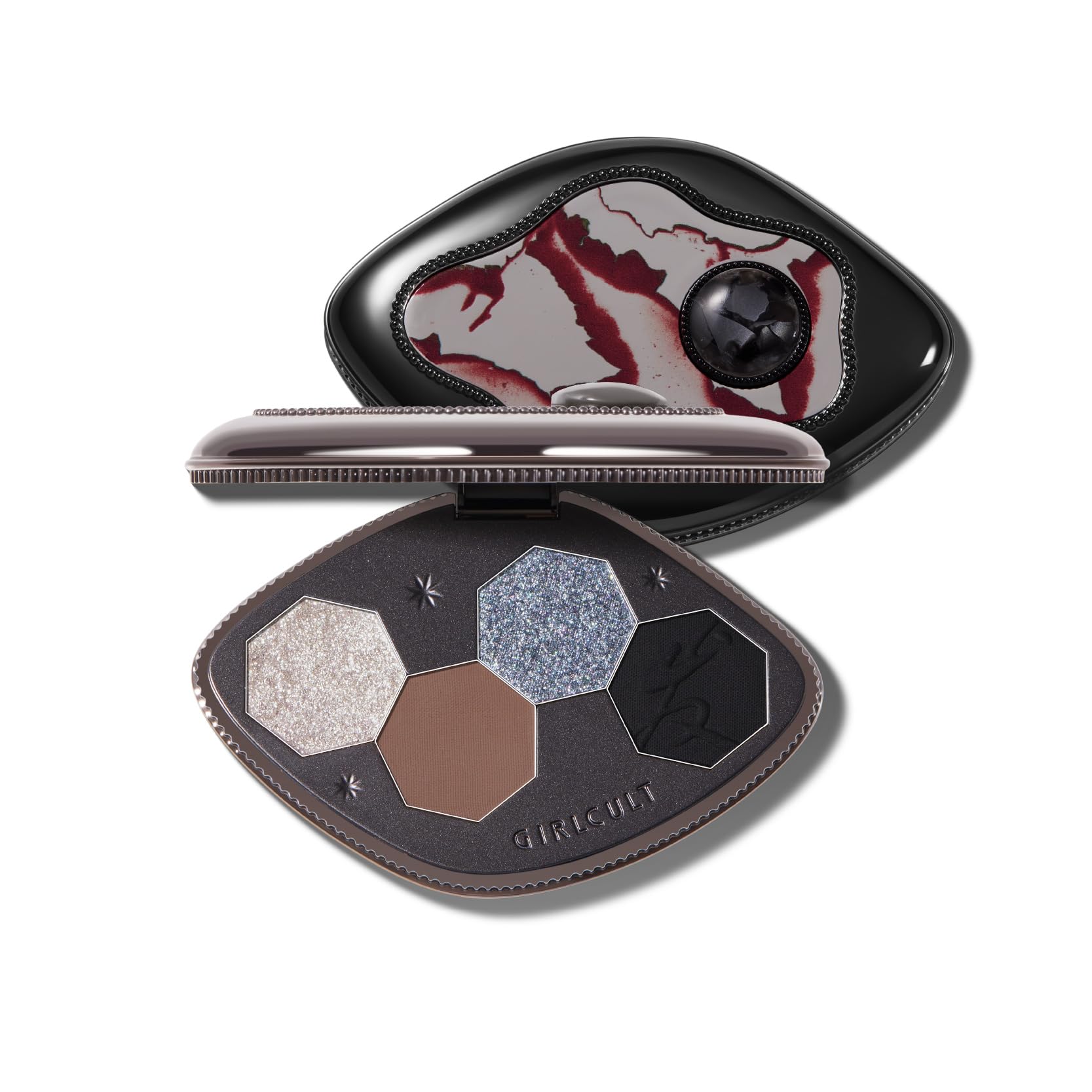 GIRLCULT Paleta de 4 sombras: pigmentación intensa para estilos duraderos