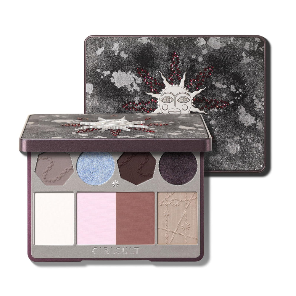 GIRLCULT paleta todo-en-uno con sombras para ojos para looks versátiles
