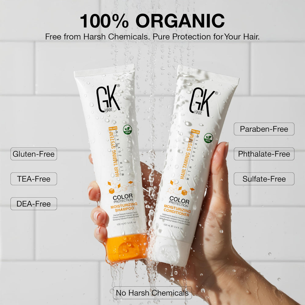 GK HAIR hidratación duradera y brillo natural en cabellos rizados