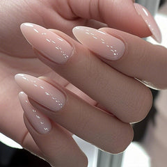GLAMERMAID uñas postizas con acabado gel, aspecto natural y duradero