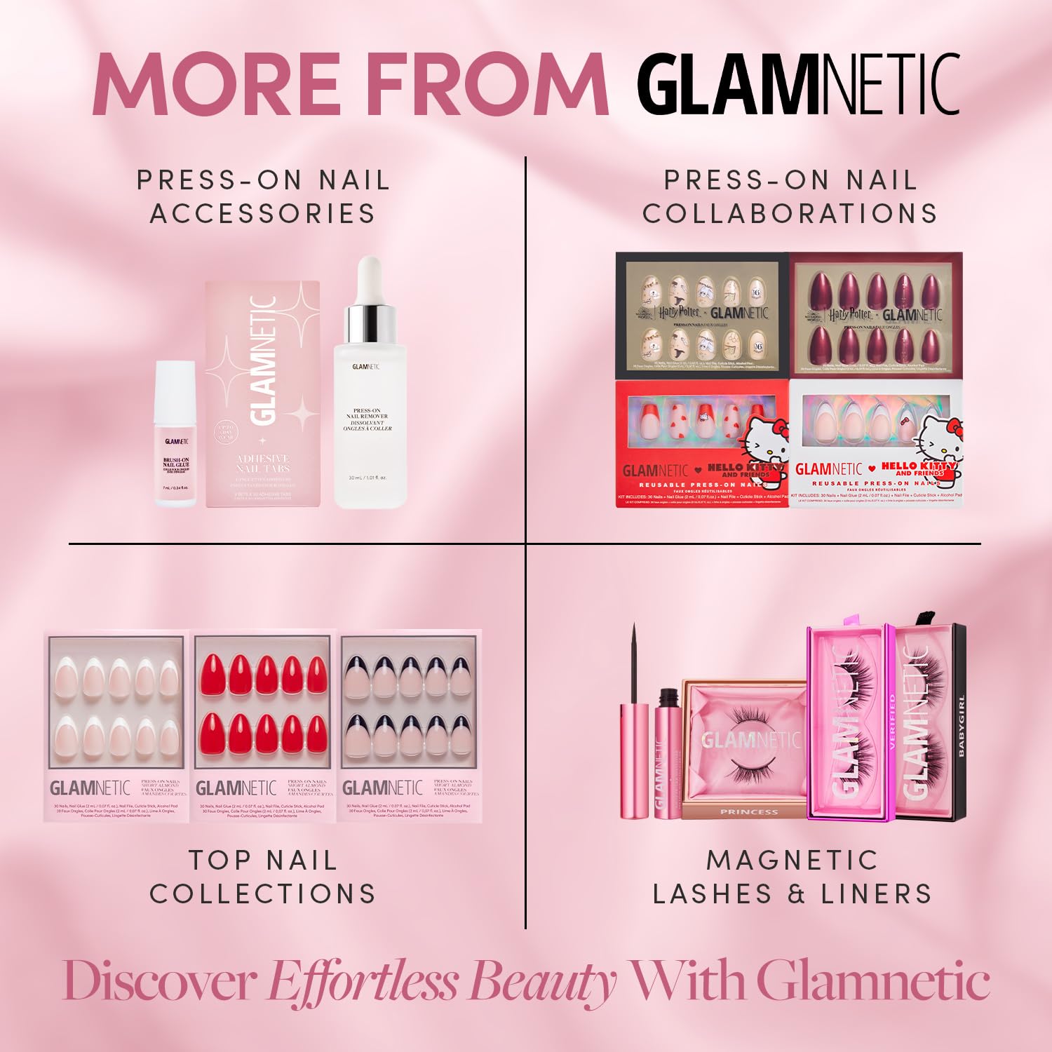 Glamnetic Confetti, remoción suave para quitar sin dañar uñas.