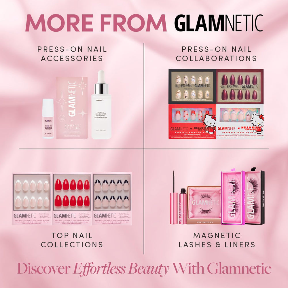 Glamnetic Confetti, remoción suave para quitar sin dañar uñas.