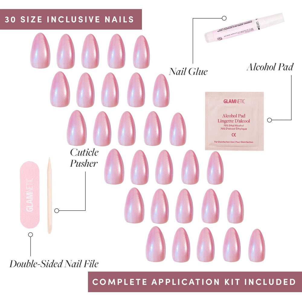 Glamnetic Seaspell caja de almacenamiento para uñas, orden y reutilización