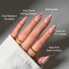 Glamnetic uñas acento cereza en 3D para un estilo llamativo en ocasiones especiales.