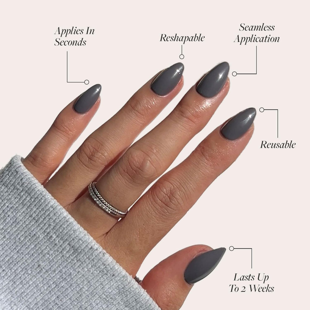 Glamnetic Unas postizas con protección UV y acabado brillante para un estilo duradero.