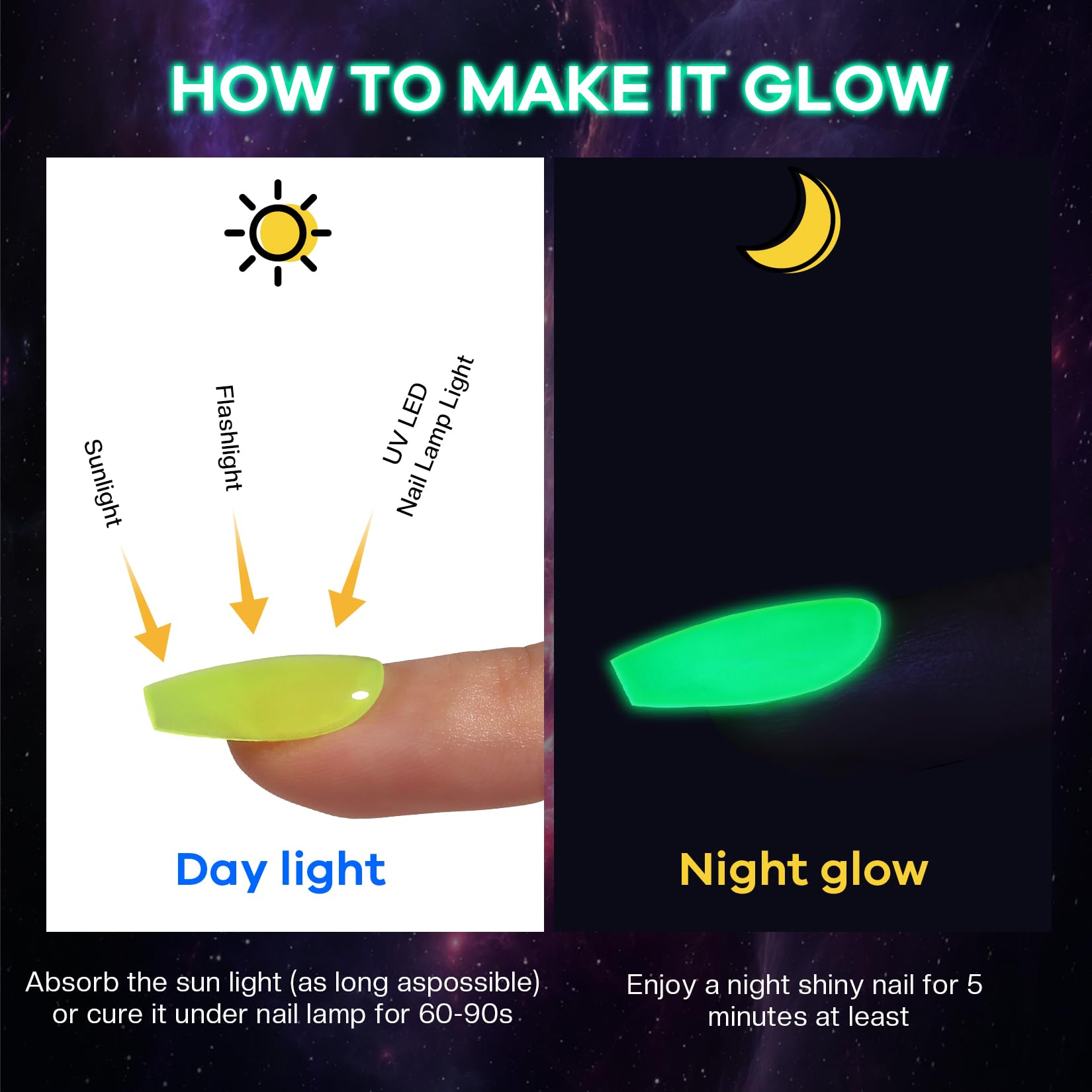 Glamonade Neon verde neón tono atrevido para diseños modernos