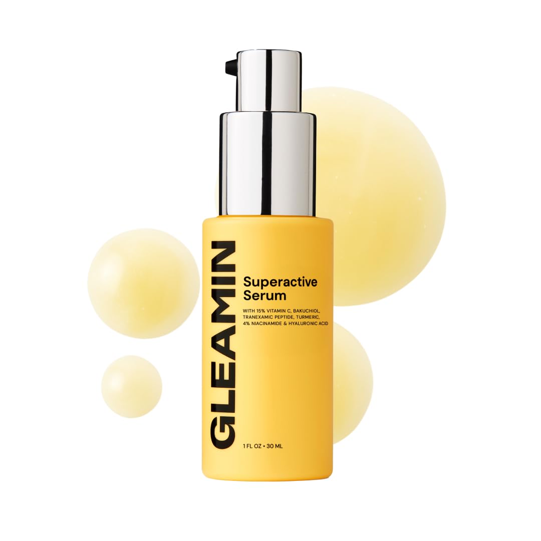 Gleamin Vitamina C 15% - botella para piel más luminosa y uniforme