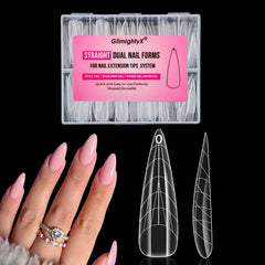 GlimightyX formas duales planas en almendra para ajuste natural.