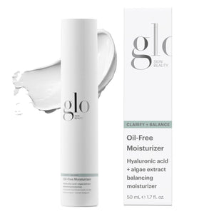 Glo Skin Beauty hidratante sin aceite, textura ligera para uso diario.