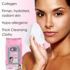 Global Beauty Care hidratacion facial con colageno tras limpieza diaria.