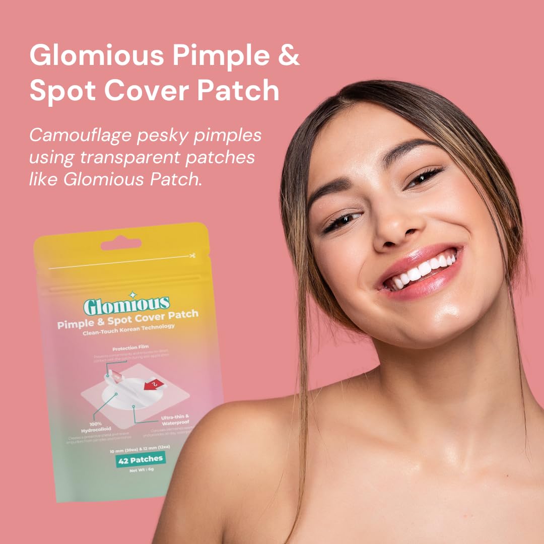 Glomious parches acne: apto para piel sensible.