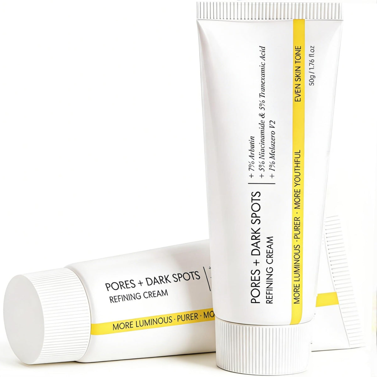 Glopink crema manchas puntos oscuro en el bote para tono más uniforme