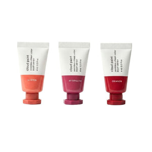 Glossier Mini Cloud Paint Crimson, rubor cálido para un glow natural