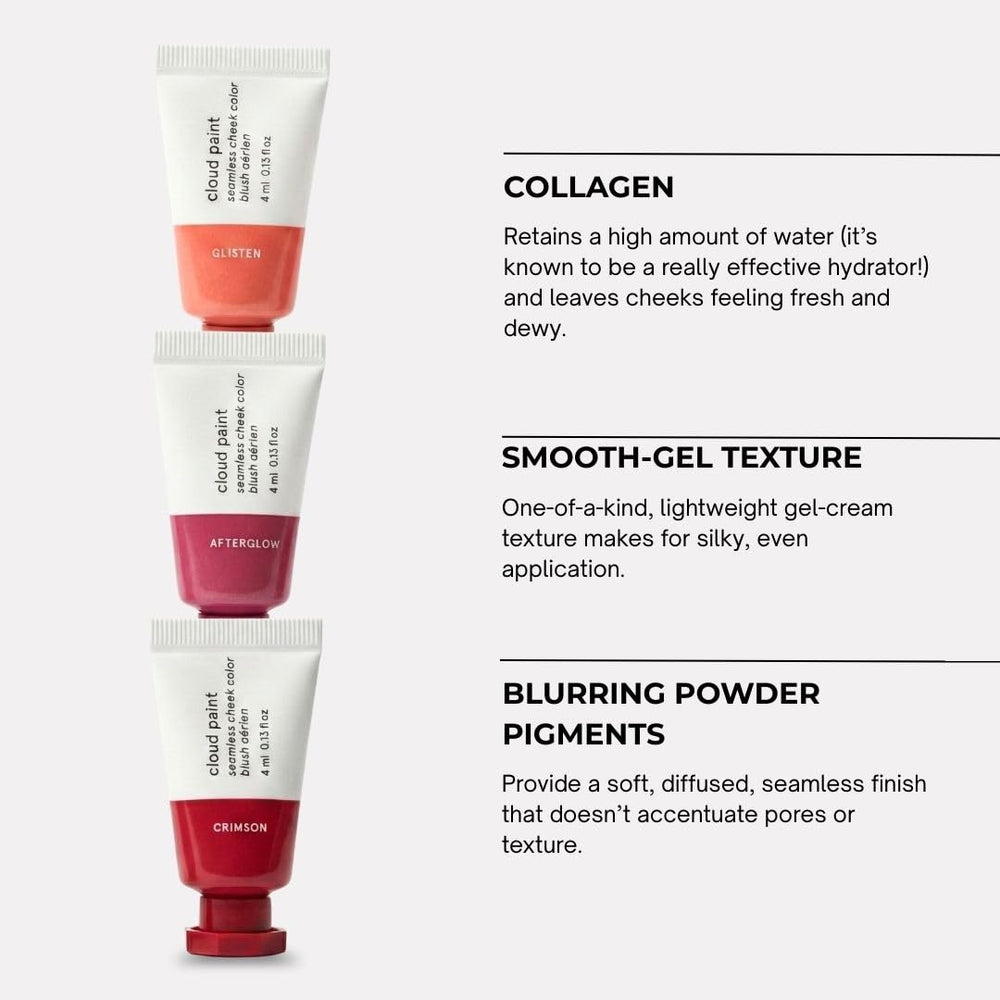 Textura gel-crema ligera de Glossier para una aplicación suave