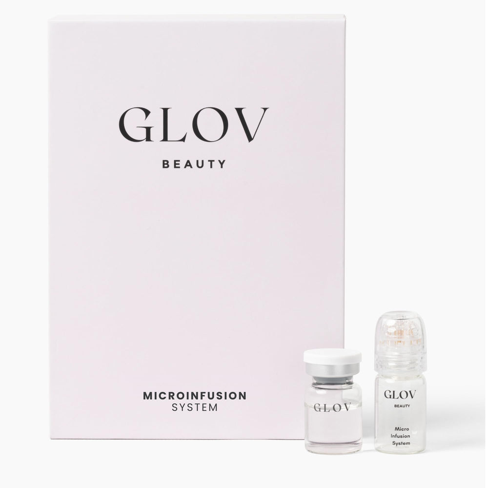 Glov Beauty estampa facial oro 0.25mm para una aplicación suave y uniforme.