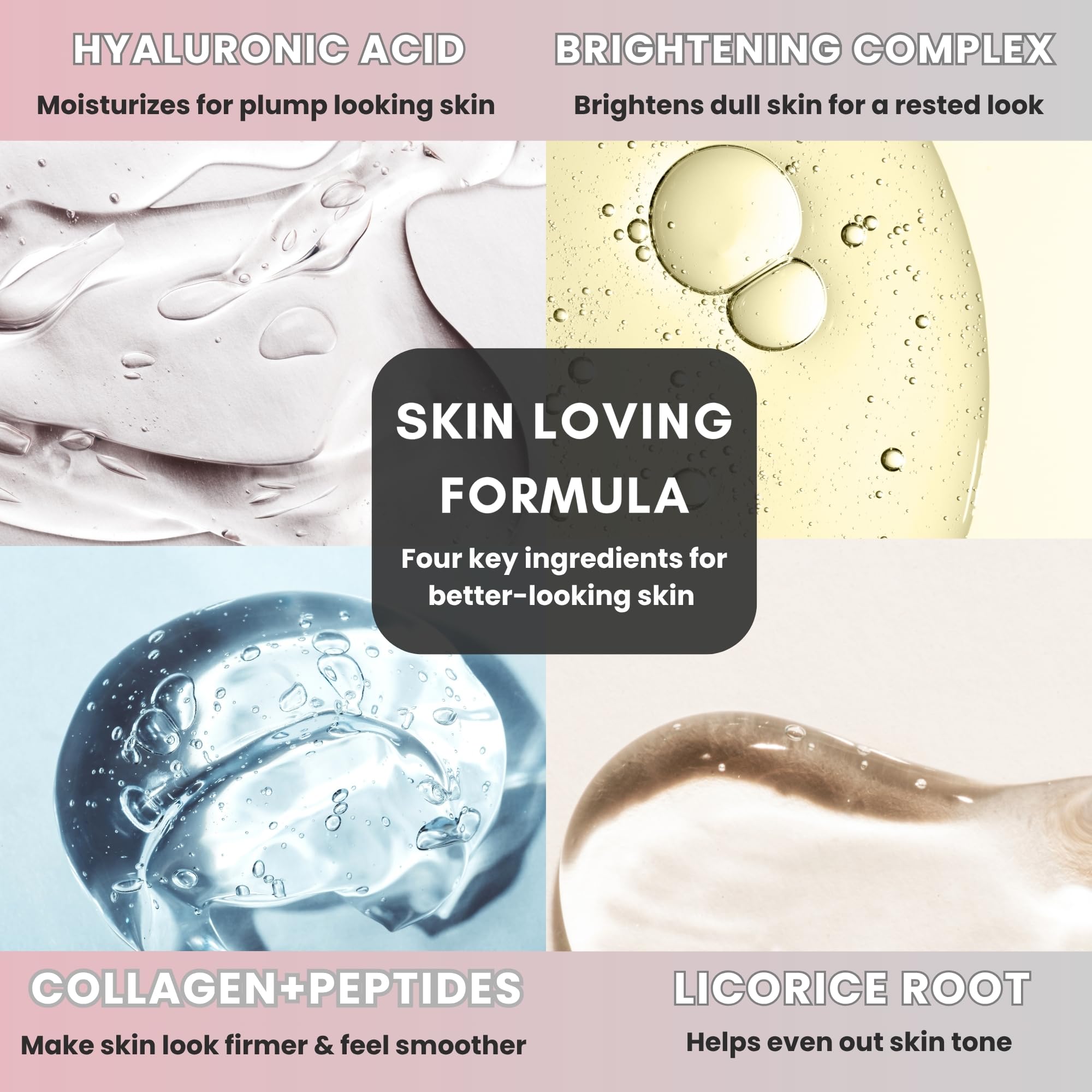 Glov Beauty sueros hialuronico 5ml para mayor hidratación.