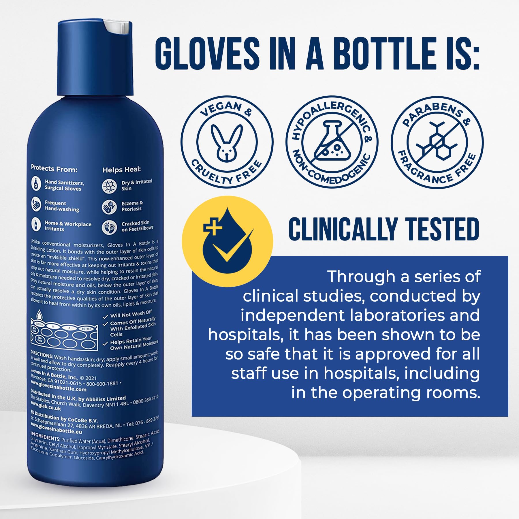 Gloves In A Bottle humectacion natural preservada durante actividades diarias