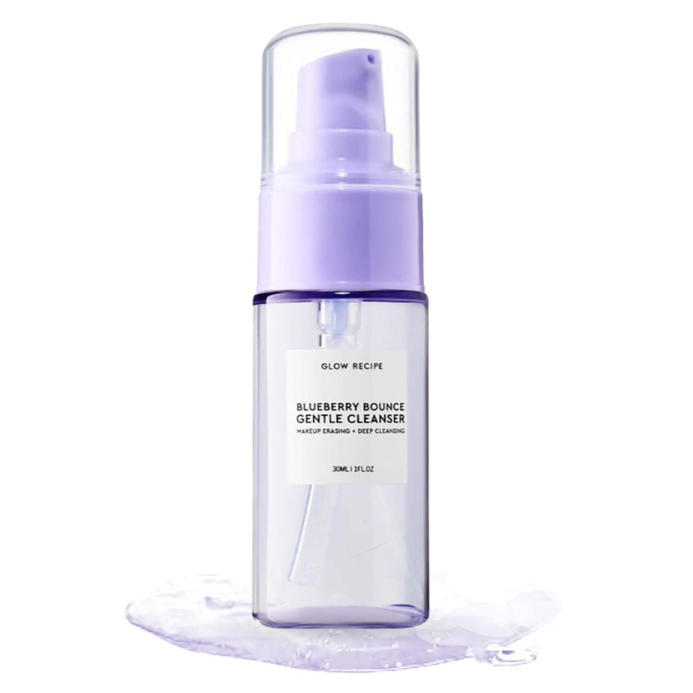 Glow Recipe Blueberry Bounce, botella de viaje 30 ml, ideal para retoques.
