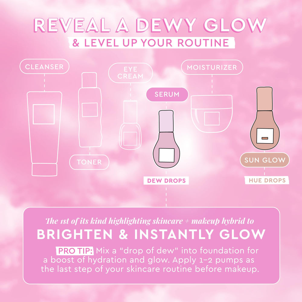 Glow Recipe Watermelon Niacinamide Dew Drops, formato viaje, cuidado diario compacto.