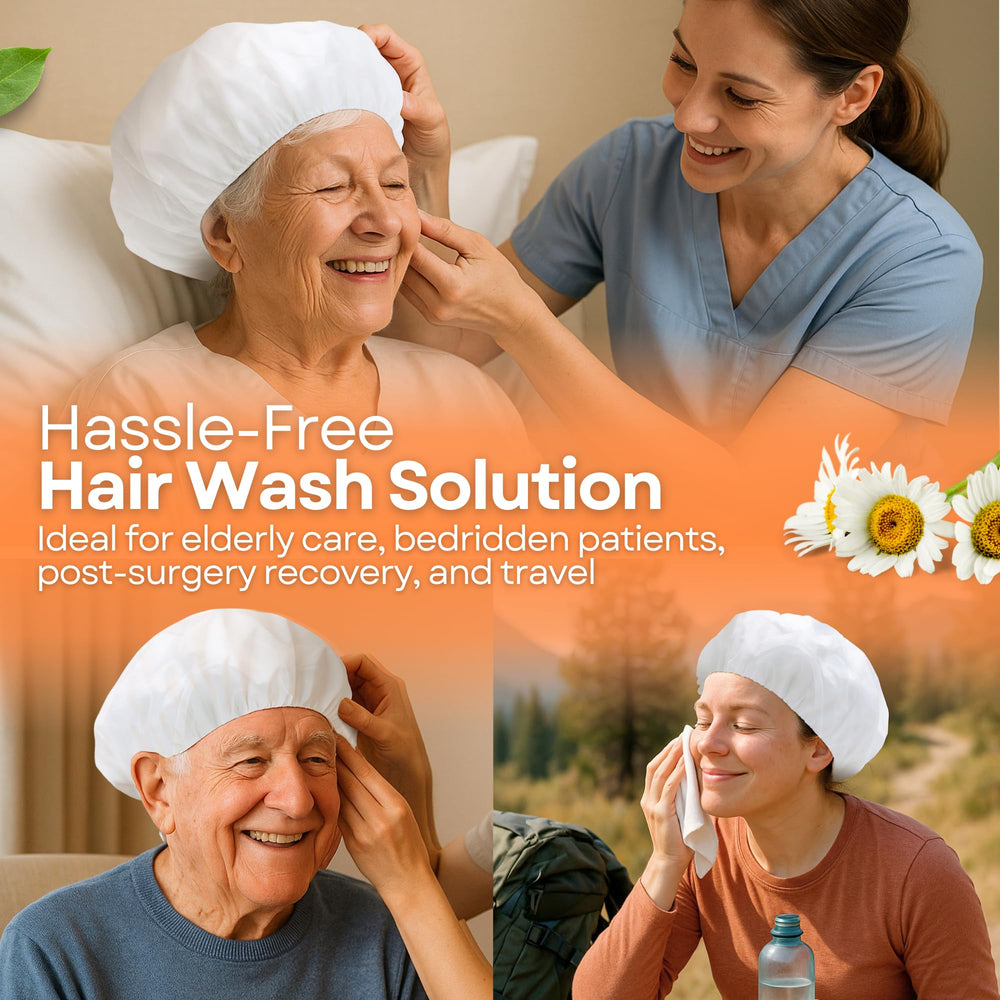 GLOWSPA Masaje capilar 2–3 minutos dentro del gorro