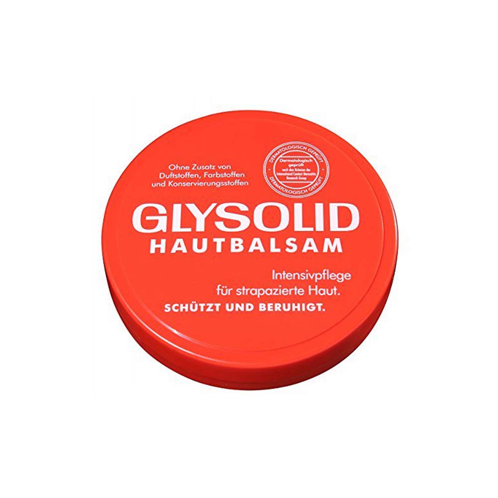 Glysolid crema de textura suave para aplicar fácilmente y calmar la piel seca.