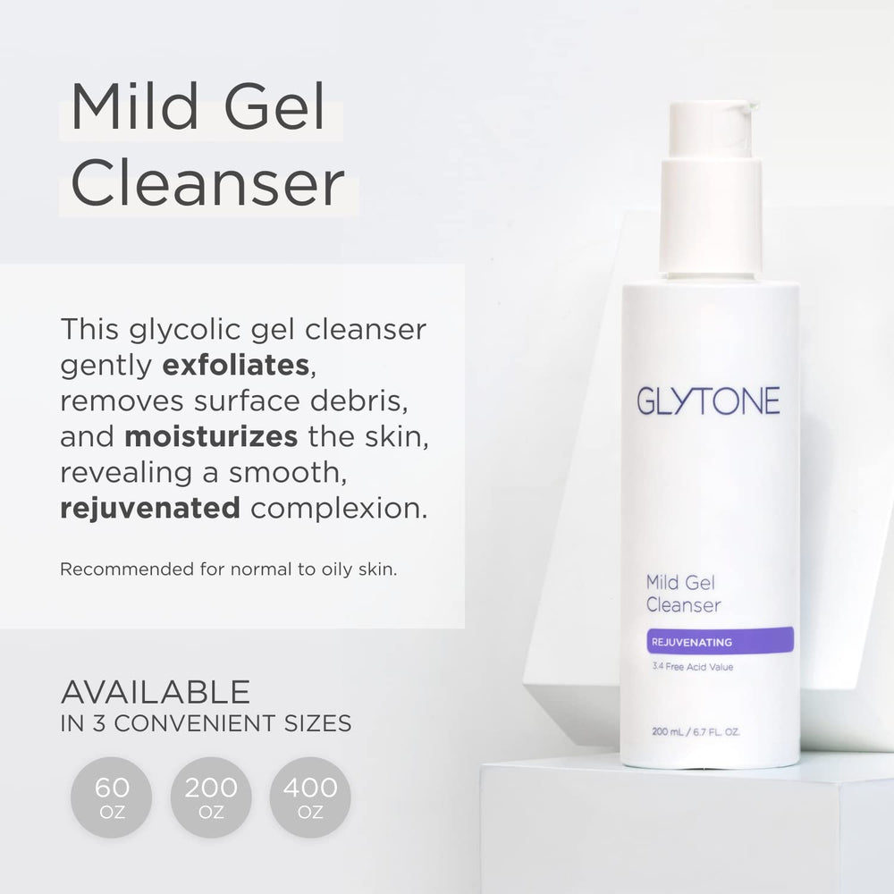Glytone Mild Cream Cleanser: textura cremosa que cuida la piel