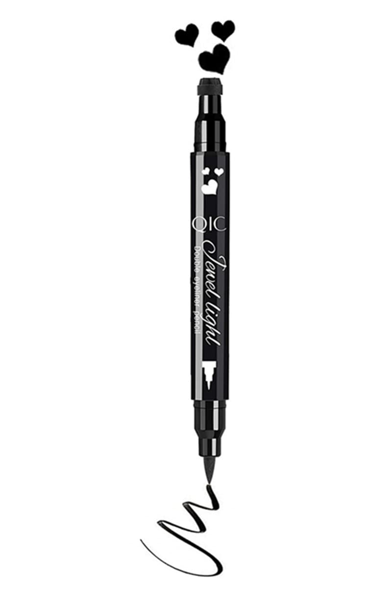 Go Ho delineador ojos con estampa de corazón para looks divertidos y duraderos.