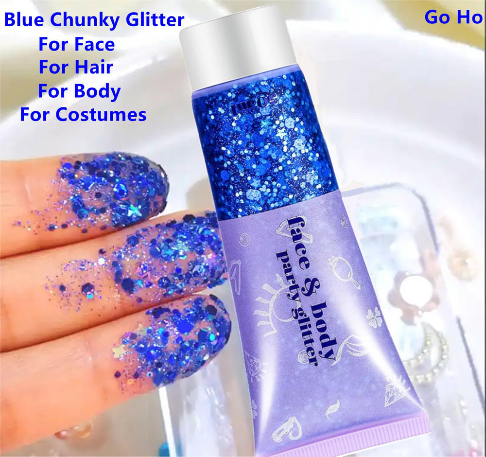 Go Ho brillo gel usos múltiples, ideal para cara, cuerpo y cabello.