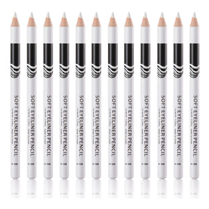 Go Ho lapices cejas delineado blanco set: ideal para resaltar cejas y párpados