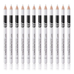Go Ho lapices cejas delineado blanco set: ideal para resaltar cejas y párpados
