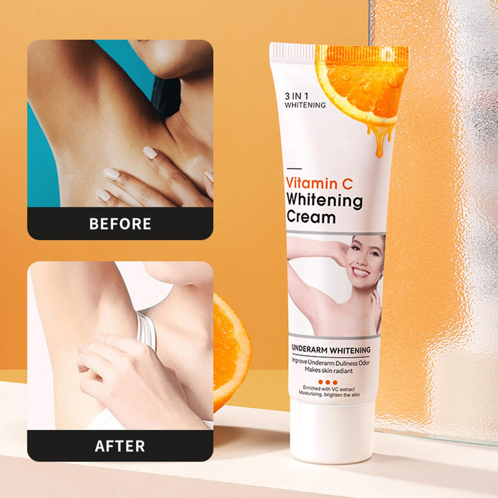 Go Ho Vitamina C crema axilas, hidratación suave y piel más uniforme.