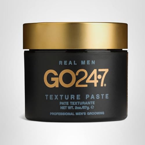 GO247 Pasta texturizante de 2 oz ofrece control duradero sin brillo.