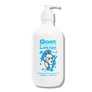 Goat Loción leche de cabra absorción rápida para piel suave sin grasa.