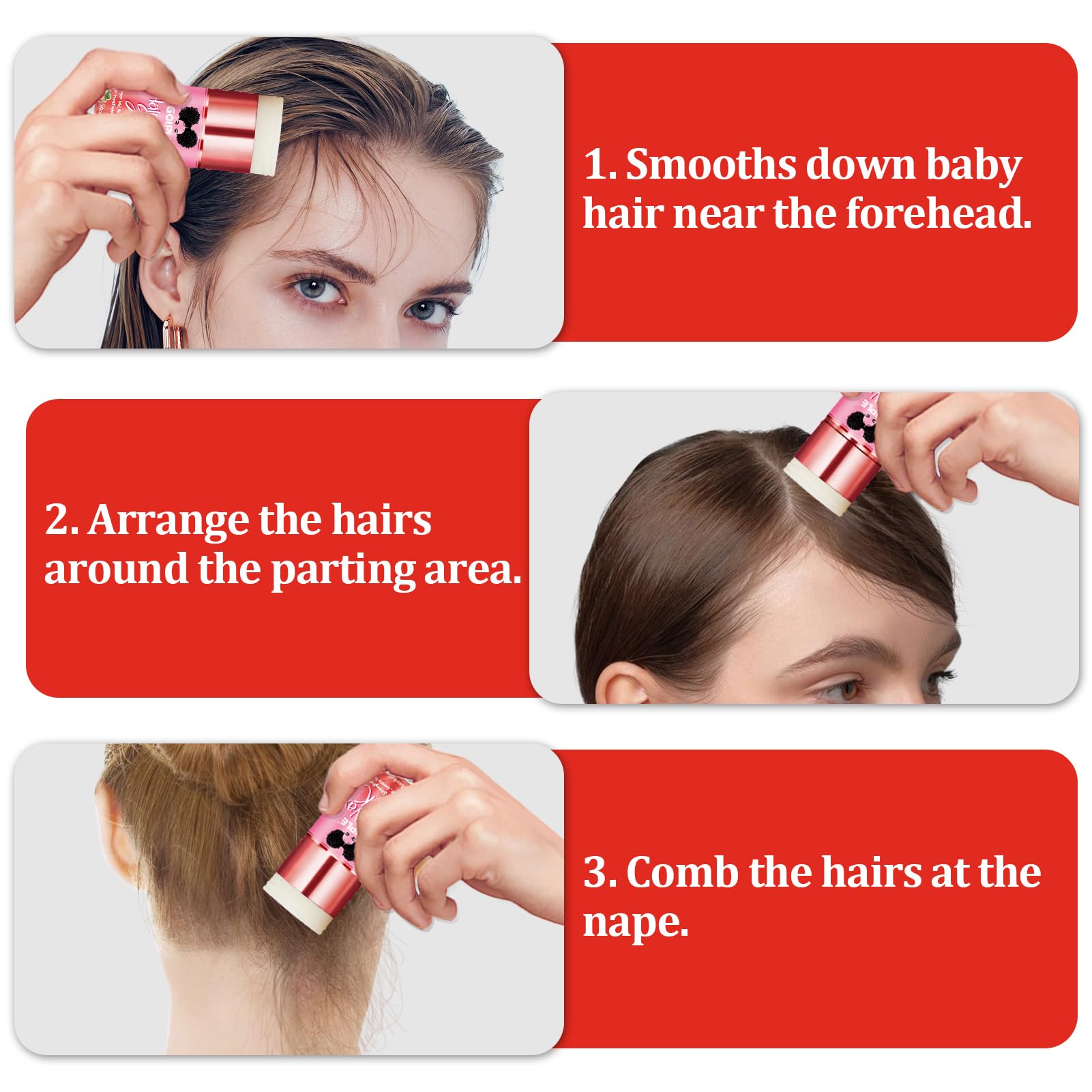 Goiple barra cera cabello, fórmula no grasa mantiene el peinado